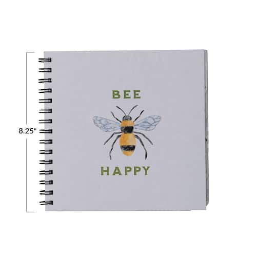 Hello Honey® Bee Happy Spiral Bound Journal